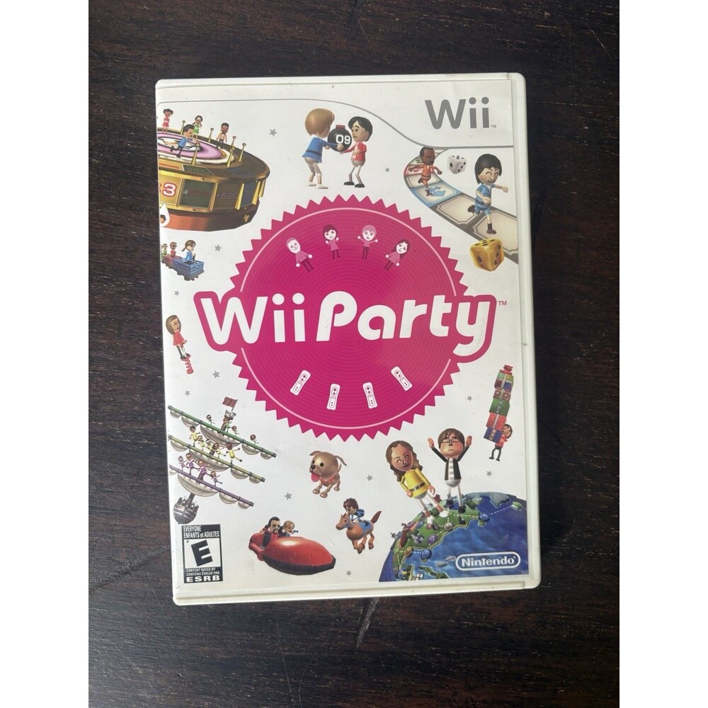 Wii Party Nintendo Wii, 2010 Case And Manual Only NO GAME Good Condition